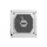 Fuente de alimentacion atx 850w msi mag a850gl white 80+ glod