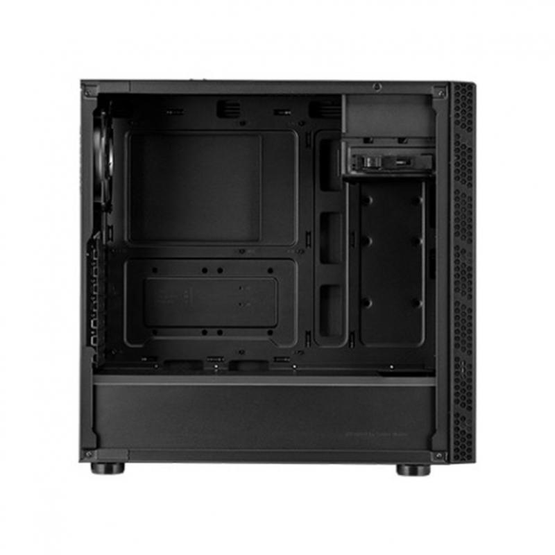 Caja ordenador gaming coolermaster mb600l v2 atx cristal templado usb 3.2 negro