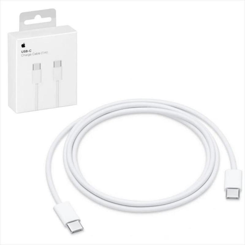 Cable original apple iphone usb tipo c a usb tipo c -  1 m - blanco