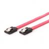 Cable hdd - disco duro serial sata iii a placa 0.5m clips metalicos - Imagen 1