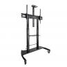 Soporte suelo con ruedas tooq hasta 100pulgadas vesa 1000 x 600 max 100kg