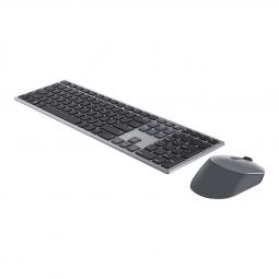 Kit teclado + mouse raton dell premier multi - device km7321w wireles inalambrico gris titanio