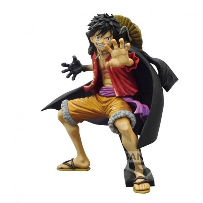 Figura banpresto one piece wanokuni ii king of artist monkey d. luffy 20cm