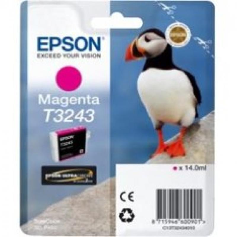 Cartucho tinta epson c13t32434010 magenta ultrachrome hi - gloss2 - Imagen 1