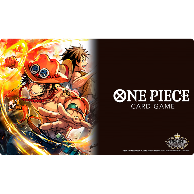 Tapete y caja de almacenamiento one piece portgas d ace