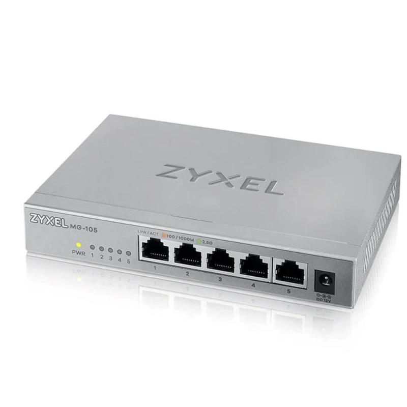 Switch zyxel mg - 105 5 puertos