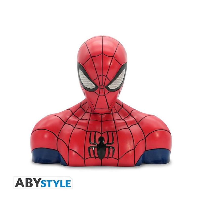 Figura hucha abystyle marvel money bank spider - man