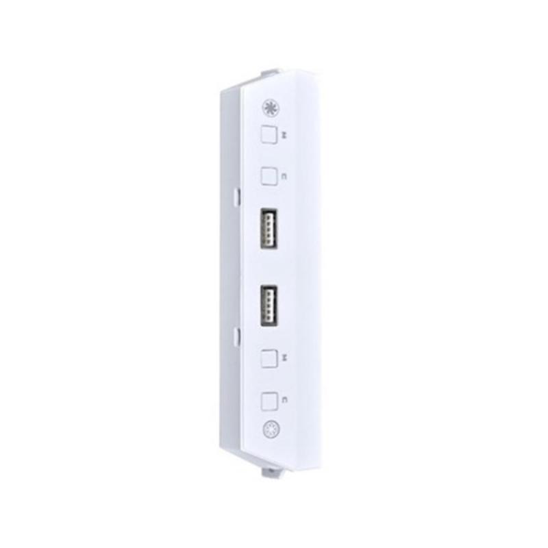 Controladora externa argb+usb lian li 216 blanco