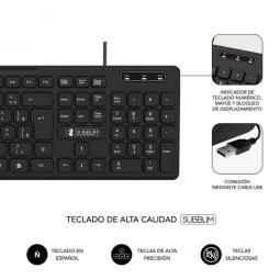 Teclado subblim subkbc - 0ssk50