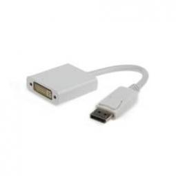 Cable adaptador gembrid displayport macho a dvi hembra 0.1m - Imagen 1