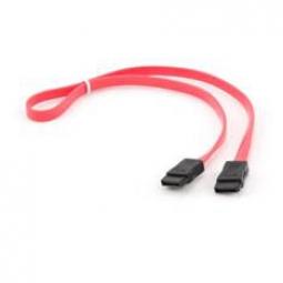 Cable cc - sata - data - xl -  sata iii -  1m -  rojo - Imagen 1