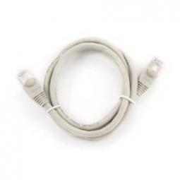 Cable red latiguillo rj45 ftp cat 6 1m gris - Imagen 1