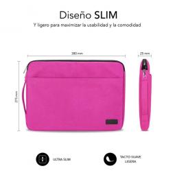 Funda subblim urban laptop sleeve para portatil 13.3pulgadas - 14pulgadas rosa