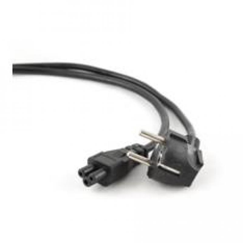 Cable de alimentacion gembird cee7 - 4 -  macho - hembra -  1.8m (conexion trebol) - Imagen 1