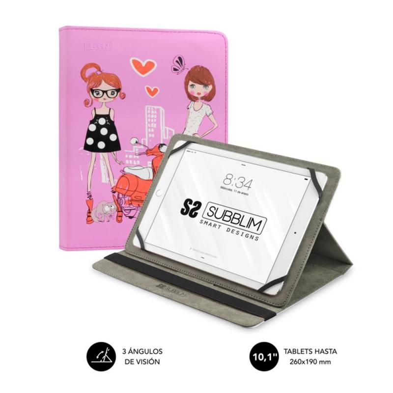 Funda subblim trendy case para tablet 10.1pulgadas fashion girls