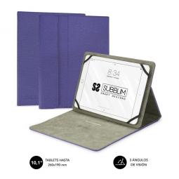 Funda subblim clever stand case para tablet 10.1pulgadas purpura