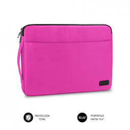 Funda subblim urban laptop sleeve para portatil 15.6pulgadas rosa