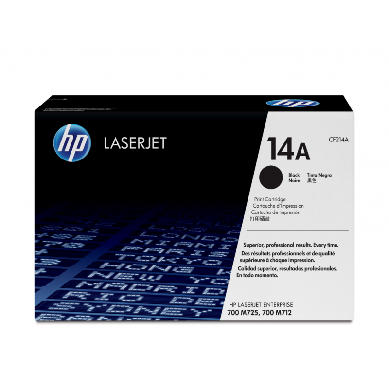 Toner hp 14a negro