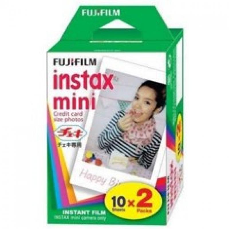 Pack 2 cartuchos - carga fujifilm 10 fotos instax  mini - Imagen 1