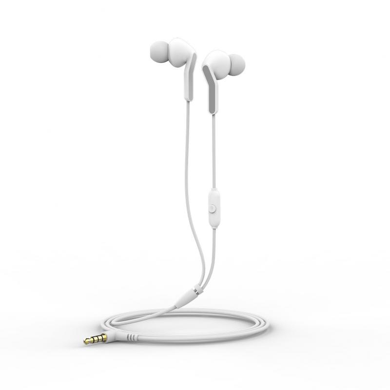 Muvit for change auriculares estéreo e57 3.5mm blancos