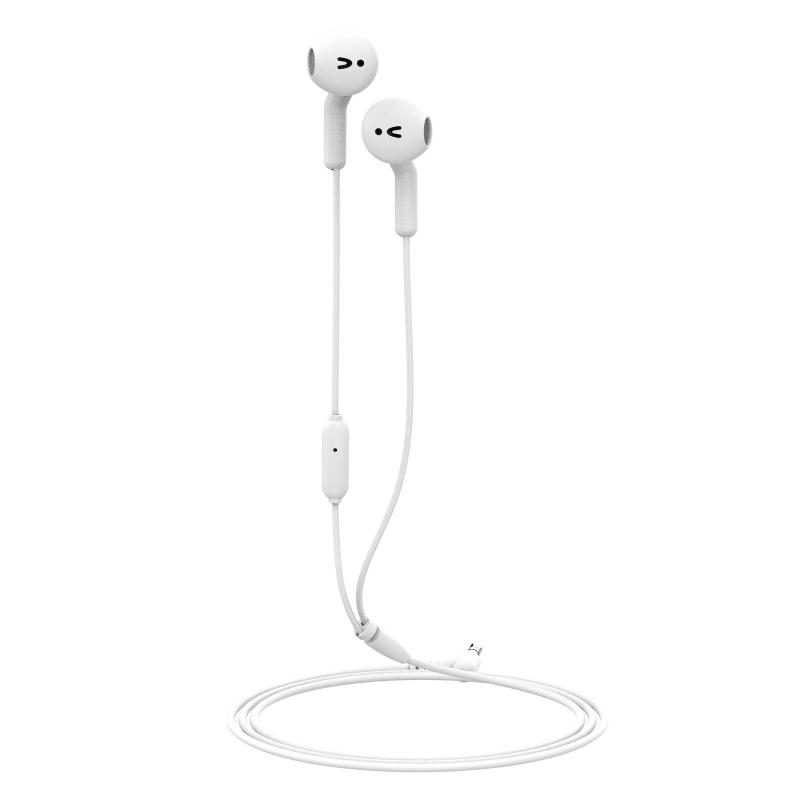 Muvit auriculares estéreo meu 3.5mm blanco