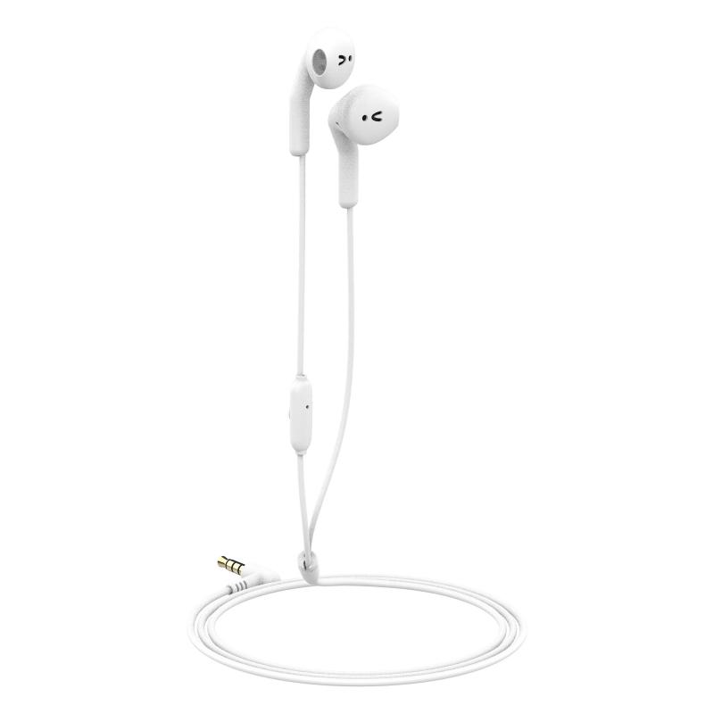 Muvit auriculares estéreo meu 3.5mm blanco