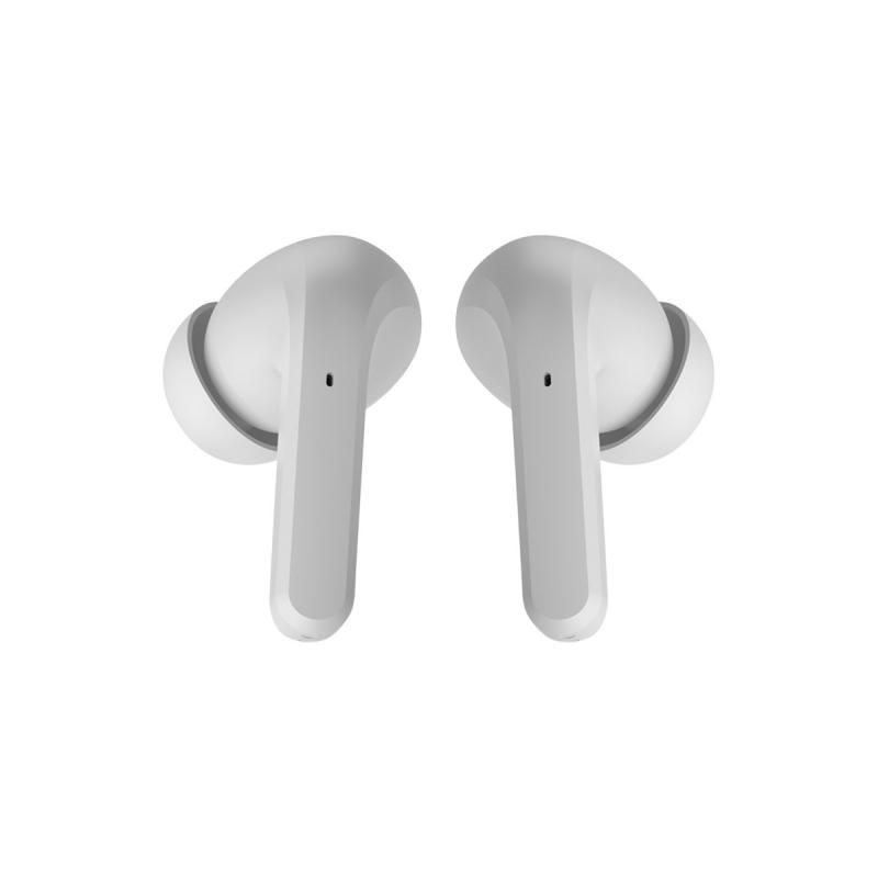 Muvit io auriculares smart true wireless enc - anc (cancelación activa de ruido) blanco