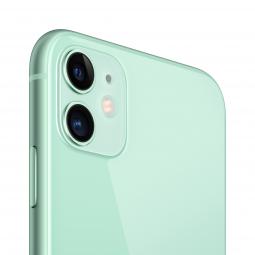 Telefono movil smartphone apple iphone 11 64gb green sin cargador -  sin auriculares -  a13 bionic -  12mpx -  6.1pulgadas
