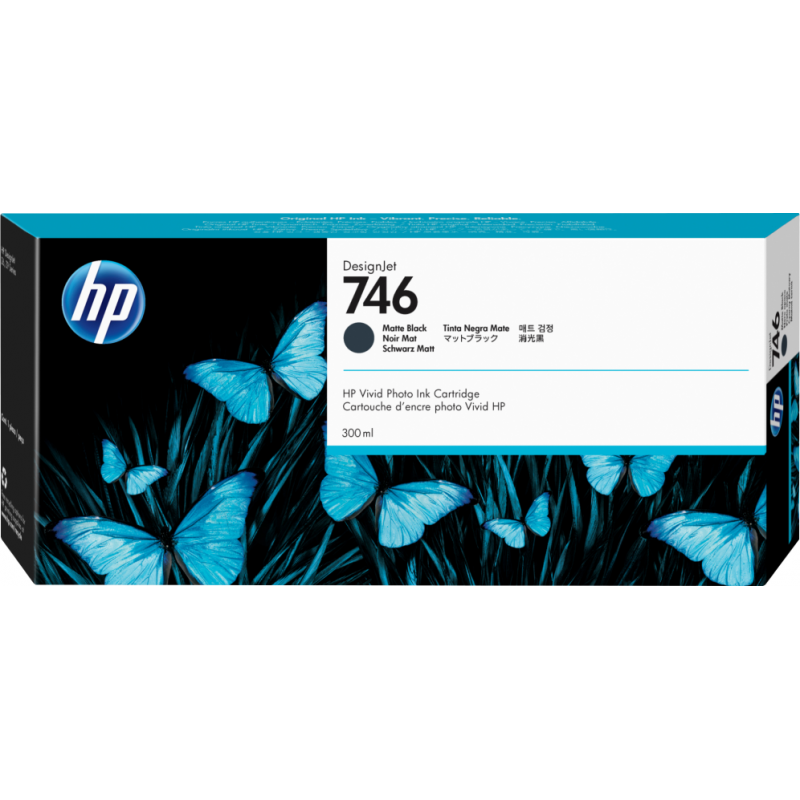 Tinta hp 746 negro mate