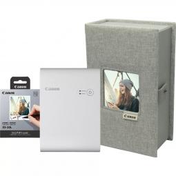 Impresora fotografica canon selphy qx10 blanco premium kit