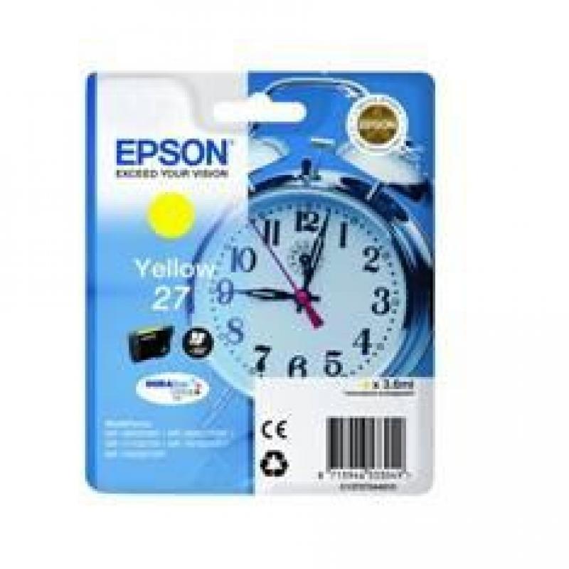 Cartucho tinta epson t270440 amarillo wf3000 - wf7000 -  despertador - Imagen 1