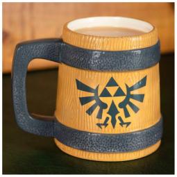 Taza paladone zelda barril escudo hyrule 450ml - Imagen 1