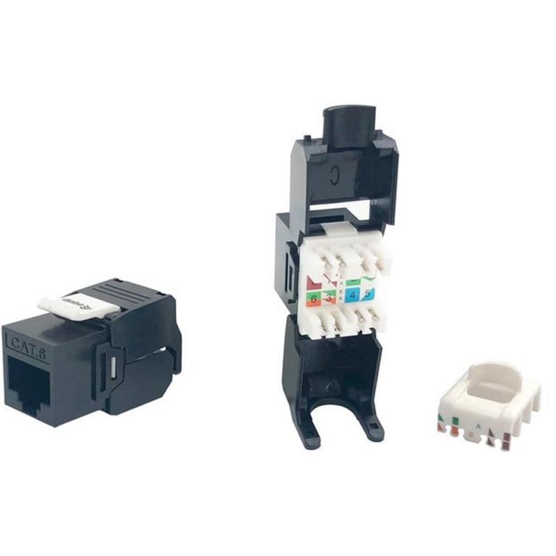 Conector cat.6 conceptronic unshielded keystone 8 unidades