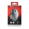 Raton ngs wired ergo silent mouse gris