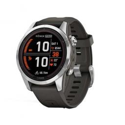 Smartwatch garmin gps fenix 7s pro solar silver gray