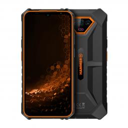 Telefono movil smartphone rugerizado hammer iron v 6 - 64gb naranja