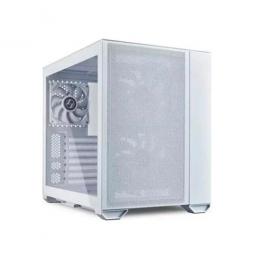 Caja ordenador gaming lian li o11 air mini atx cristal templado blanco