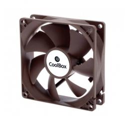 Ventilador auxiliar coolbox 8cm - 1600rpm - color negro - Imagen 1