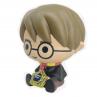 Figura hucha plastoy harry potter harry potter con caja rana de chocolate