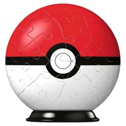 Puzzle 3d ravensburger pokemon pokeball classic