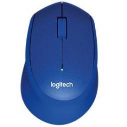 Mouse raton logitech m330 optico wireless inalambrico silent plus azul - Imagen 1