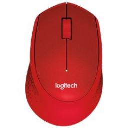 Mouse raton logitech m330 optico wireless inalambrico silent plus rojo - Imagen 1