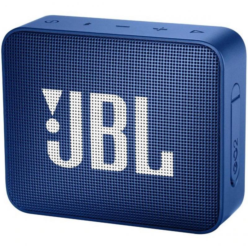 Altavoz bluetooth jbl go 2 blue - 3w - entrada 3.5mm - ipx7 - bateria recargable - manos libres - azul