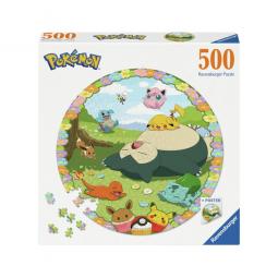 Puzzle ravenzburger pokemon round 500 piezas