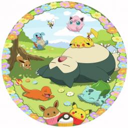 Puzzle ravenzburger pokemon round 500 piezas