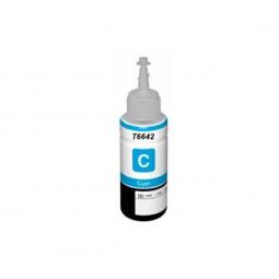 Botella tinta compatible dayma epson t6642 cian 100 ml premium