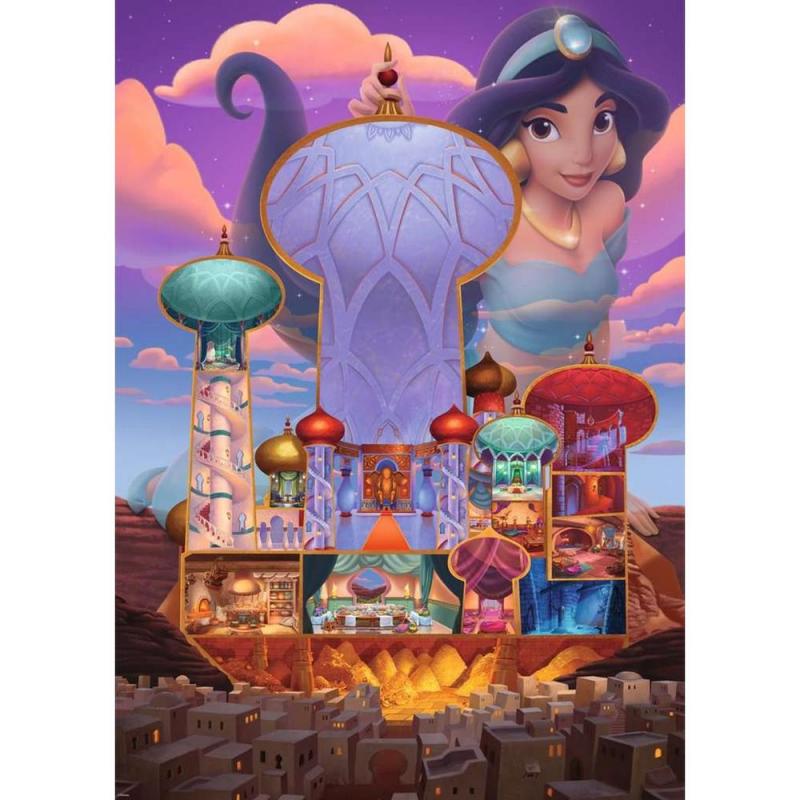 Puzzle ravensburger disney castles -  jasmine 1000 piezas