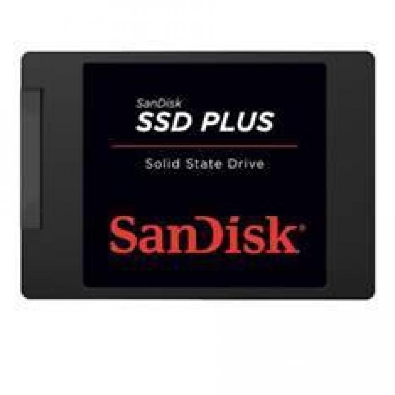 Disco duro interno solido hdd ssd sandisk 480gb 2.5pulgadas sata 600 plus - Imagen 1