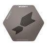 Alfombra suelo drift drfloorpaddg gris 100cm