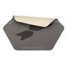 Alfombra suelo drift drfloorpaddg gris 100cm